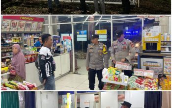 POLSEK TALANG UBI GELAR KRYD, CIPTAKAN SITUASI AMAN DAN KONDUSIF DI MALAM HARI