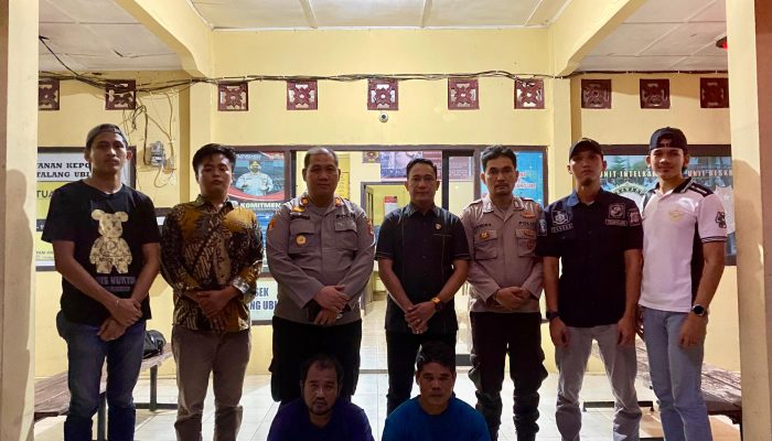 Polsek Talang Ubi Tangkap Dua Pencuri Sawit, 132 Tandan Diamankan