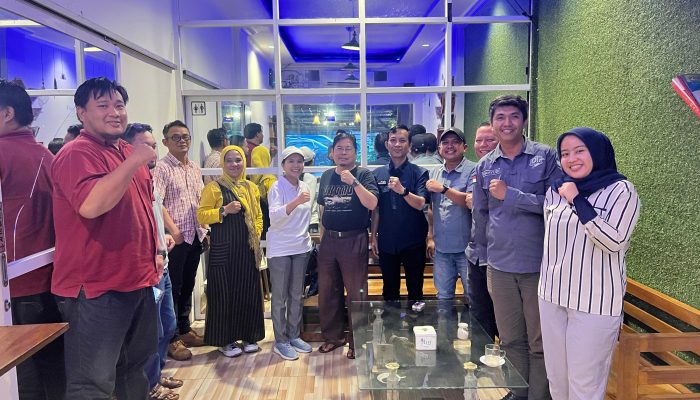 DPD PJS Sumsel Jalin Silaturahmi Hangat Bersama AMSI Sumsel, Bahas UKW hingga Konstituen Dewan Pers