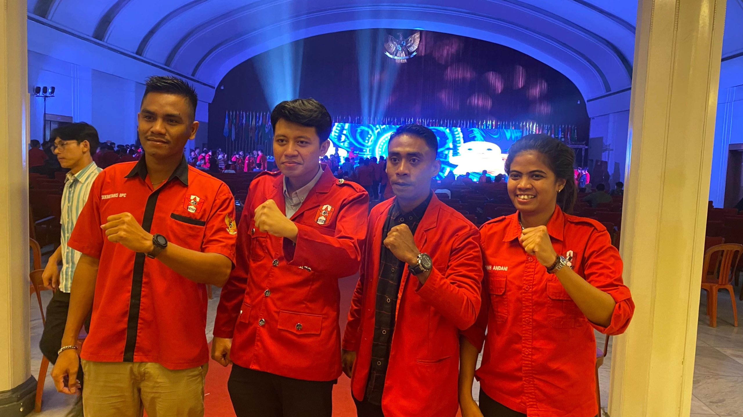Gerakan Mahasiswa Nasional Indonesia (GMNI) resmi memilih Risyad Fahlefi