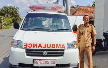 Untuk Meningkatkan Pelayanan Kesehatan masyarakat, Pemerintah Desa Tanah Abang Selatan Realisasikan Dana Desa Dengan Membeli Mobil Ambulance
