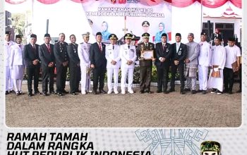Pemkab Lampura  Gelar Ramah Tamah Usai Upacara HUT ke-80  RI