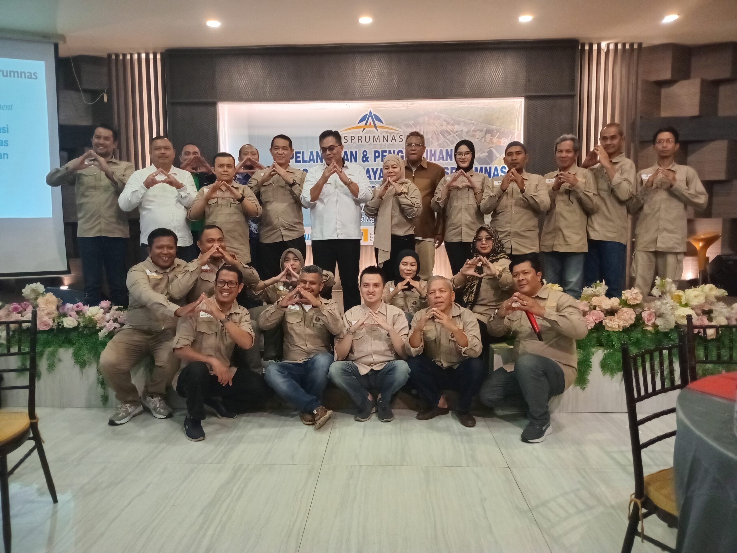 Judy Liestianto Resmi Nahkodai DPW Asprumnas Sumsel Setelah Dilantik Ketua Umum Asprumnas M.Syawali Pratna SE.MM