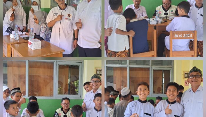 SMPN 1 Cibitung Gelar Cek Kesehatan Gratis Siswa