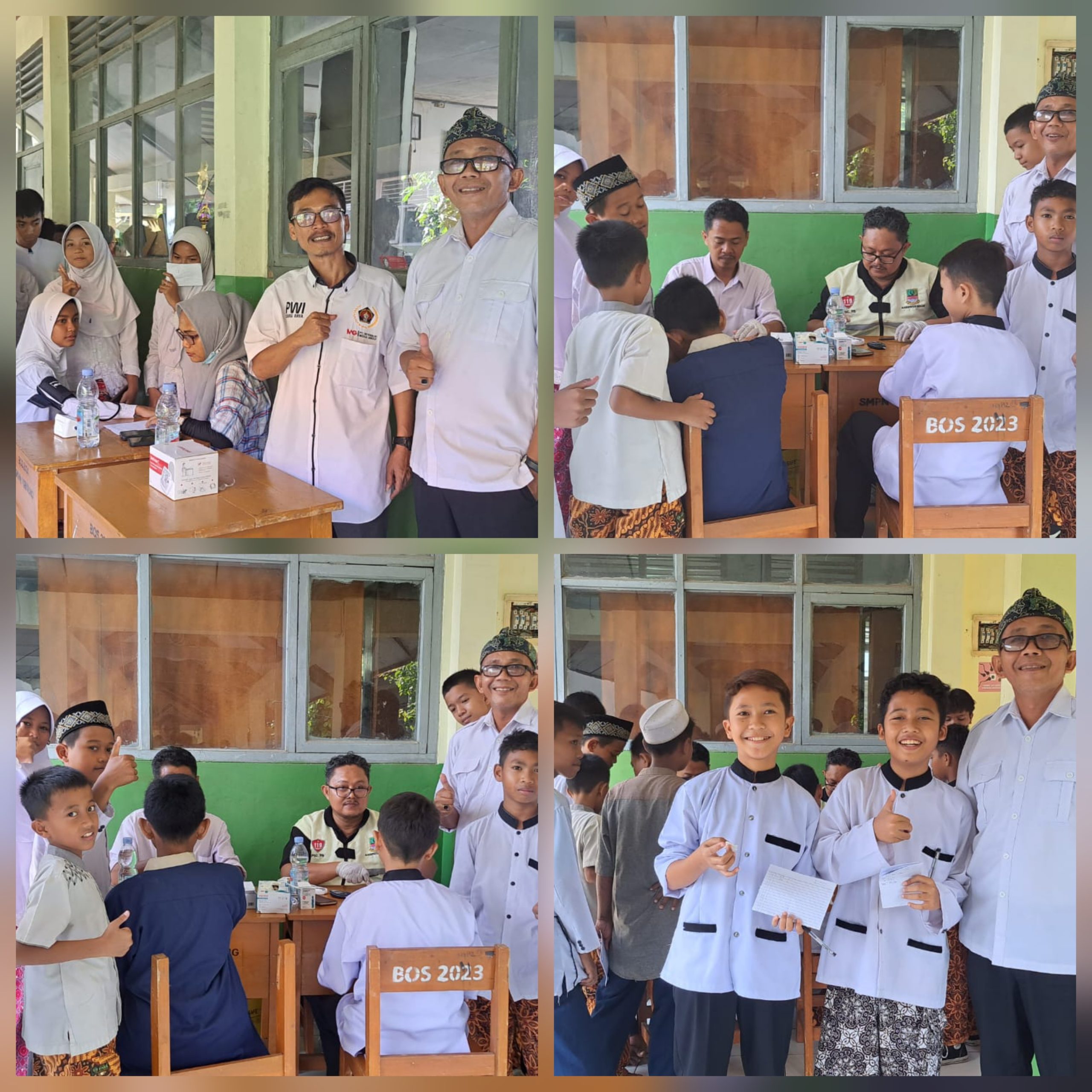 SMPN 1 Cibitung Gelar Cek Kesehatan Gratis Siswa