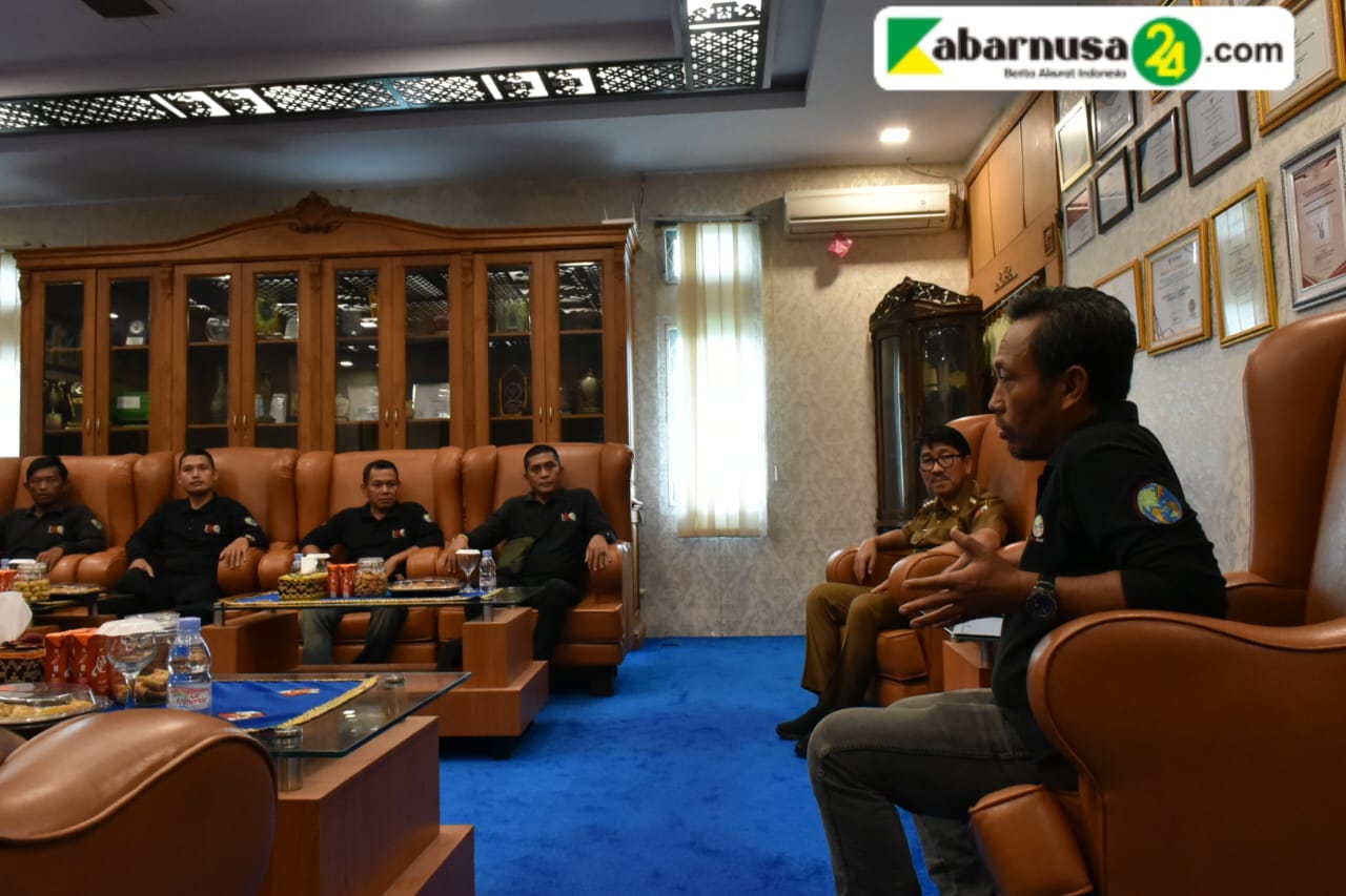 Bupati Lampung Utara Terima Kunjungan, PD IWO,