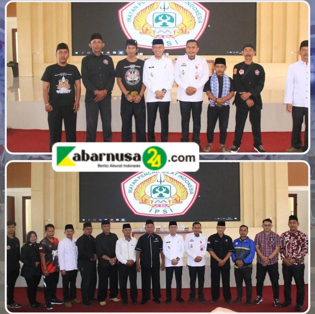 Wakil Bupati Lampung Utara Pimpin Rapat Koordinasi IPSI Dan Perguruan Pencak Silat se-Kabupaten Lampung Utara