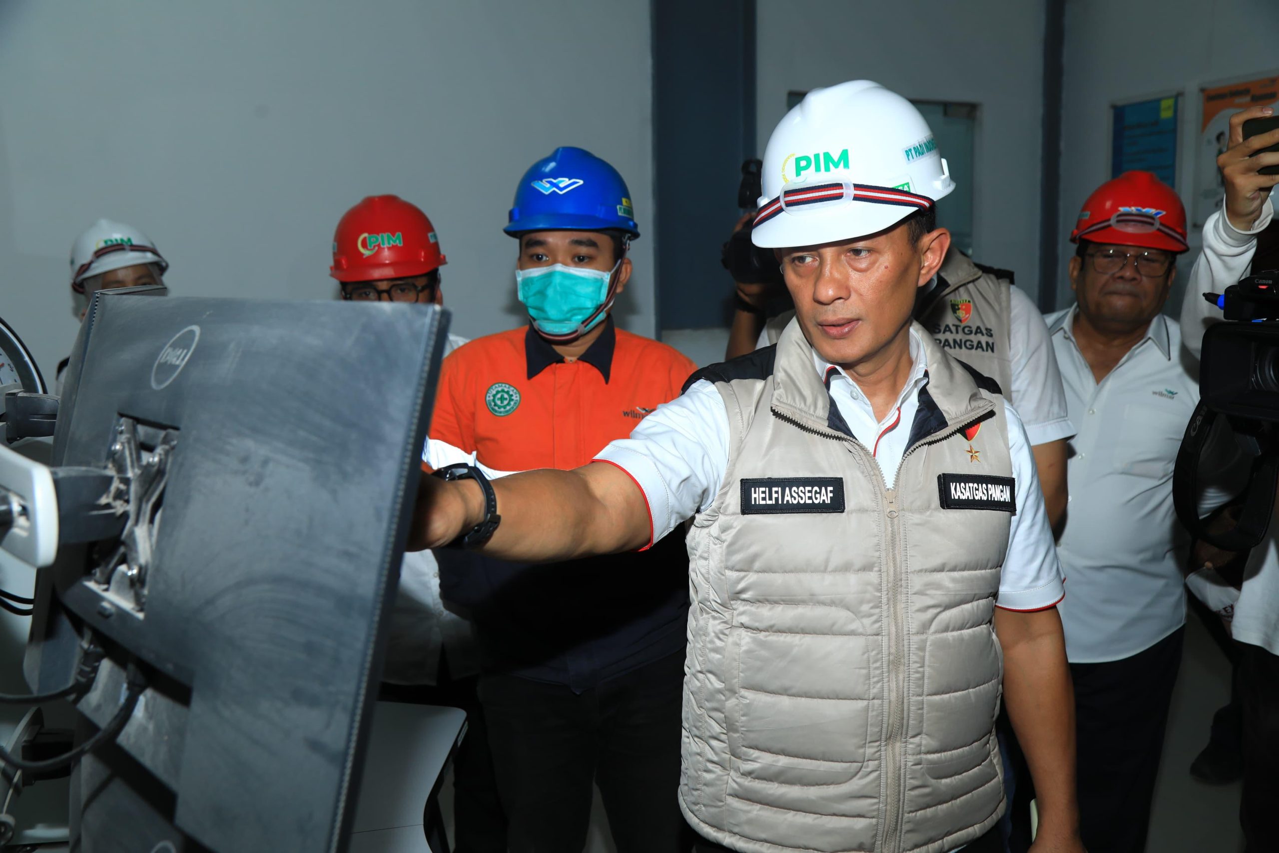 Rekonstruksi Produksi Beras PT, Padi Indonesia Maju, Satgas Pangan Polri Temukan Pelanggaran Standar Mutu*