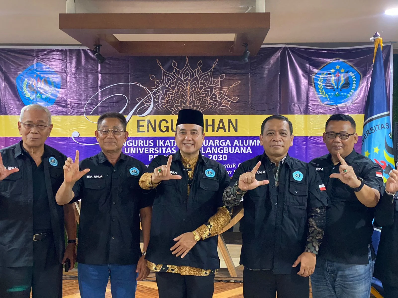 59 Pengurus IKA Unla Periode 2025-2030 Resmi Dikukuhkan, Siap Berikan Dampak Nyata Untuk Masyarakat