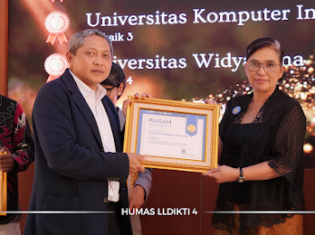 KOLABORASI DAN SINERGI KUAT ANTAR DIVISI:UNIKOM RAIH JUARA 3 DALAM ANUGERAH HUMAS DIKTISAINTEK 2025 TINGKAT LLDIKTI WILAYAH IV