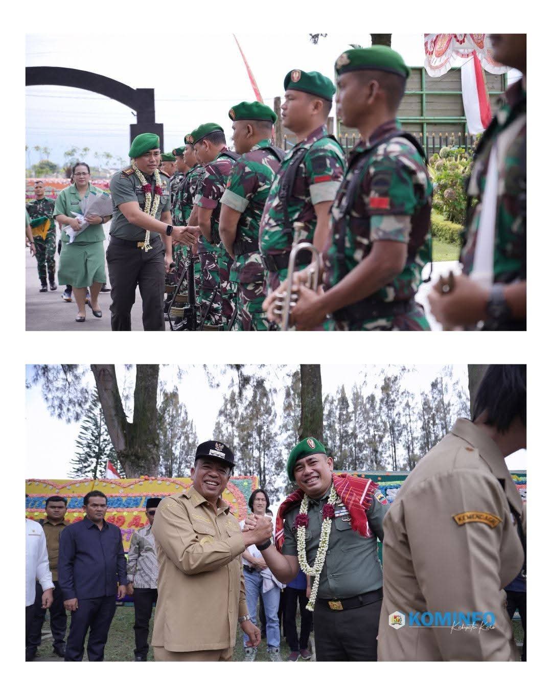 Bupati Karo Hadiri Acara Kenal Pamit Komandan Kodim 0205/TK Bupati Karo Hadiri Acara Kenal Pamit Komandan Kodim 0205/TK
