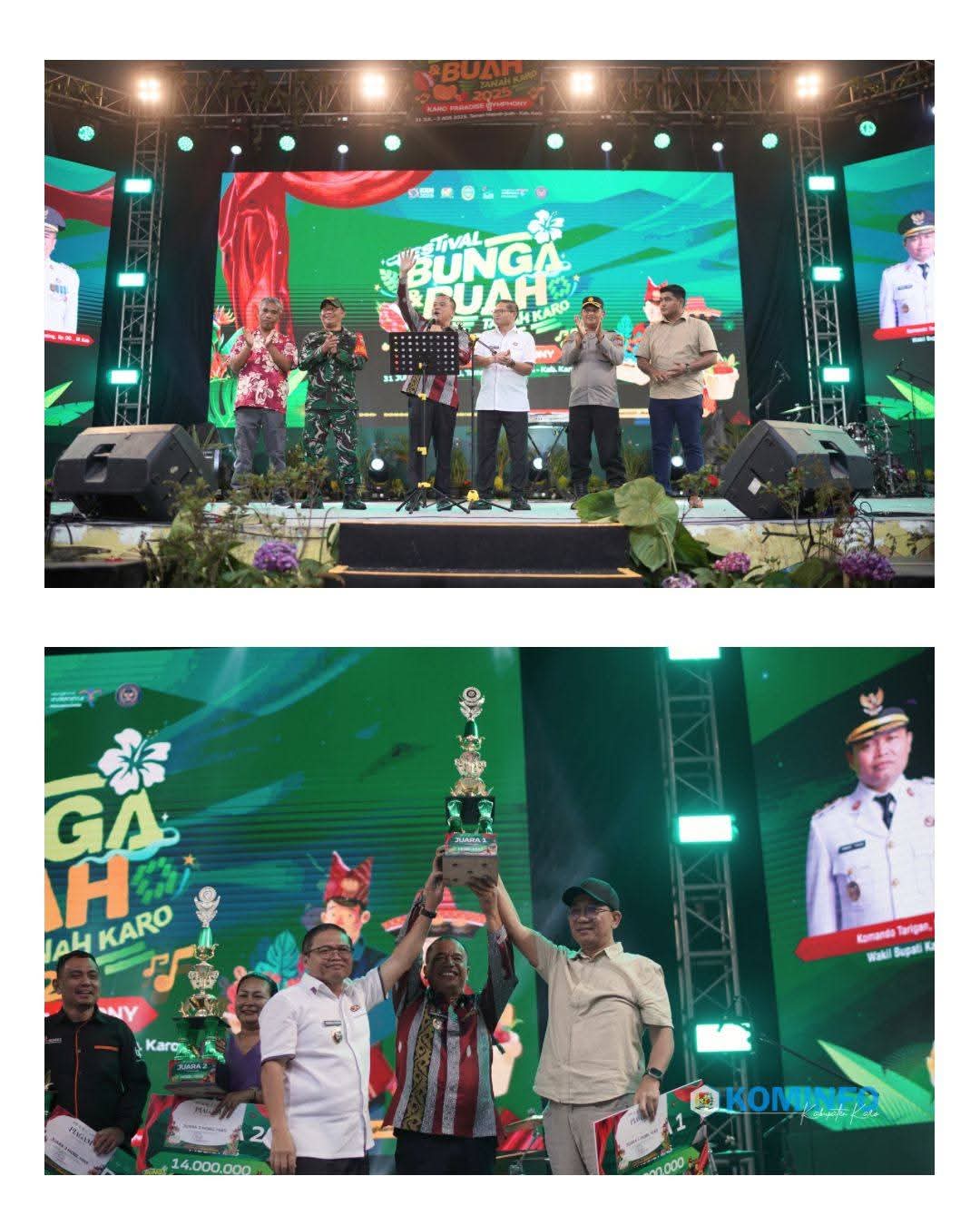 Festival Bunga dan Buah Karo 2025 Catat 300 Ribu Pengunjung Selama 3 hari, Dorong Ekonomi hingga Rp 6 Miliar
