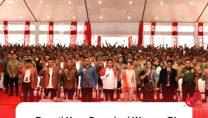 Bupati Karo Dampingi Wapres RI Membuka Mupel Mamre GBKP ke -VII