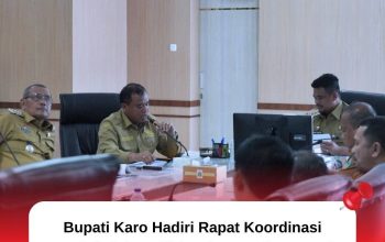 Bupati Karo Hadiri Rapat Koordinasi Peningkatan Produksi dan Hilirisasi Pascapanen Komoditas Jeruk