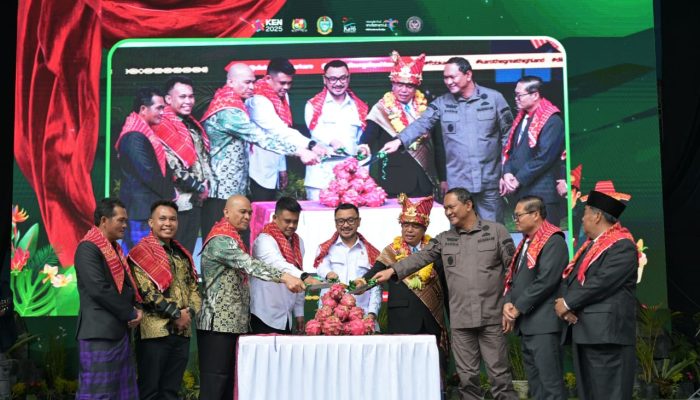 Buka Festival Pesta Bunga dan Buah Tanah Karo 2025,Gubernur Bobby Nasution Disambut Meriah Warga