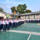 Kapolsek Cikarang Timur Inspirasi Generasi Muda: Pembina Upacara di SMK Bina Mitra