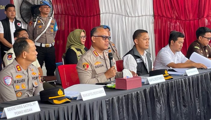 Polrestabes Medan Musnahkan Sabu Seberat 20Kg & 59.750 butir Pil Ekstasi