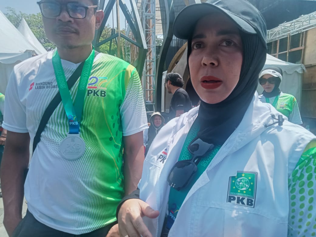 Ketua DPRD Hj Renie Ramaikan Acara PKB Fun Run: Momen Ajang Kebersamaan