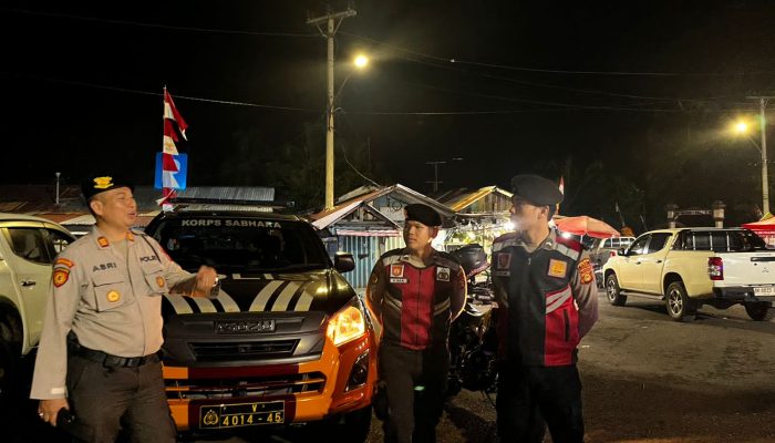 Patroli Perintis Presisi Polres PALI Cegah Aksi Balap Liar dan Premanisme di Malam Hari