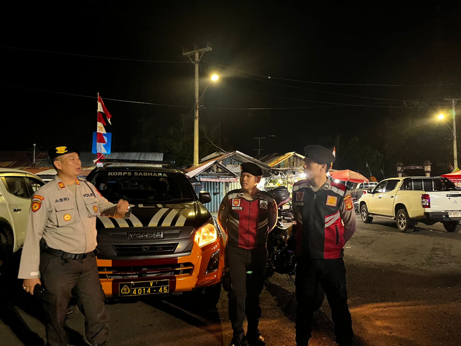 Patroli Perintis Presisi Polres PALI Cegah Aksi Balap Liar dan Premanisme di Malam Hari