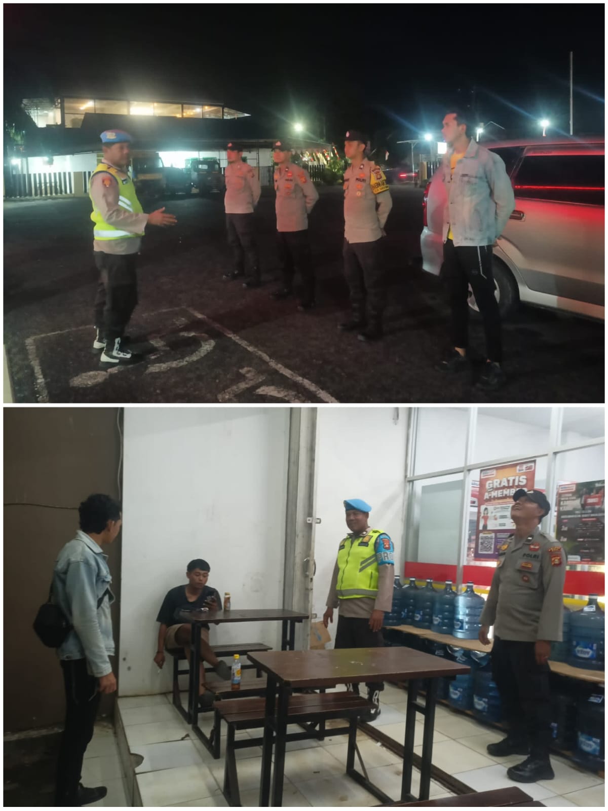 Polsek Talang Ubi Gelar KRYD, Pastikan Keamanan dan Ketertiban Warga Tetap Kondusif