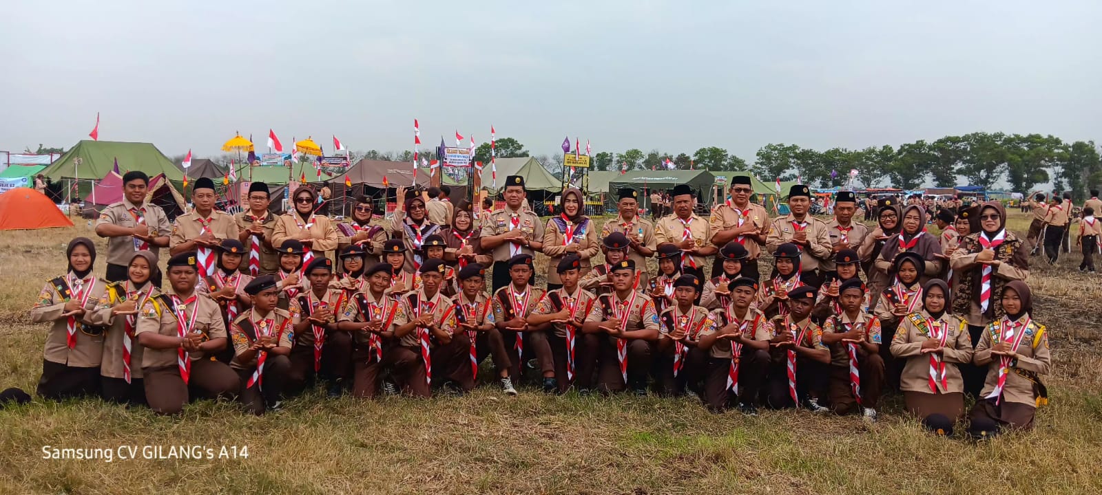 Kapolsek Cikarang Timur Hadiri Jambore Ranting, Apresiasi Semangat Generasi Muda