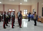 Bhabinkamtibmas Polsek Cibarusah Berikan Motivasi dan Semangat kepada Paskibra