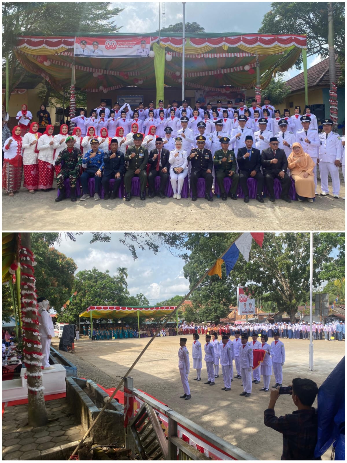 Upacara HUT RI ke-80 di Penukal Berlangsung Khidmat, Kapolres PALI Tekankan Pentingnya Menjaga Semangat Nasionalisme