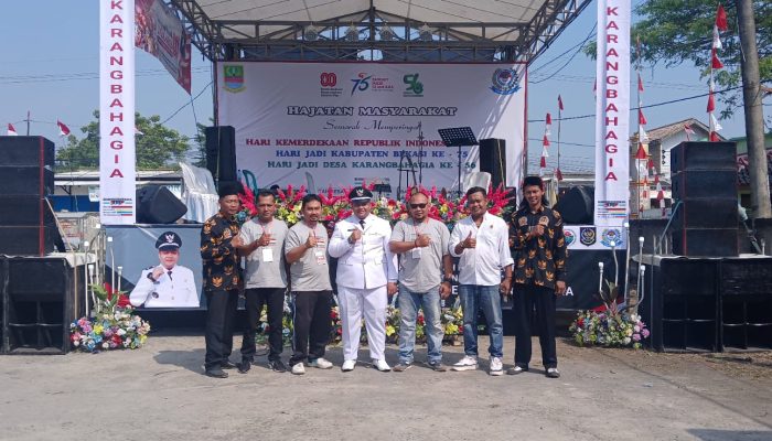 Potret Semarak Kemeriahan Hari Jadi Desa Karangbahagia ke-69 di HUT Ri ke-80