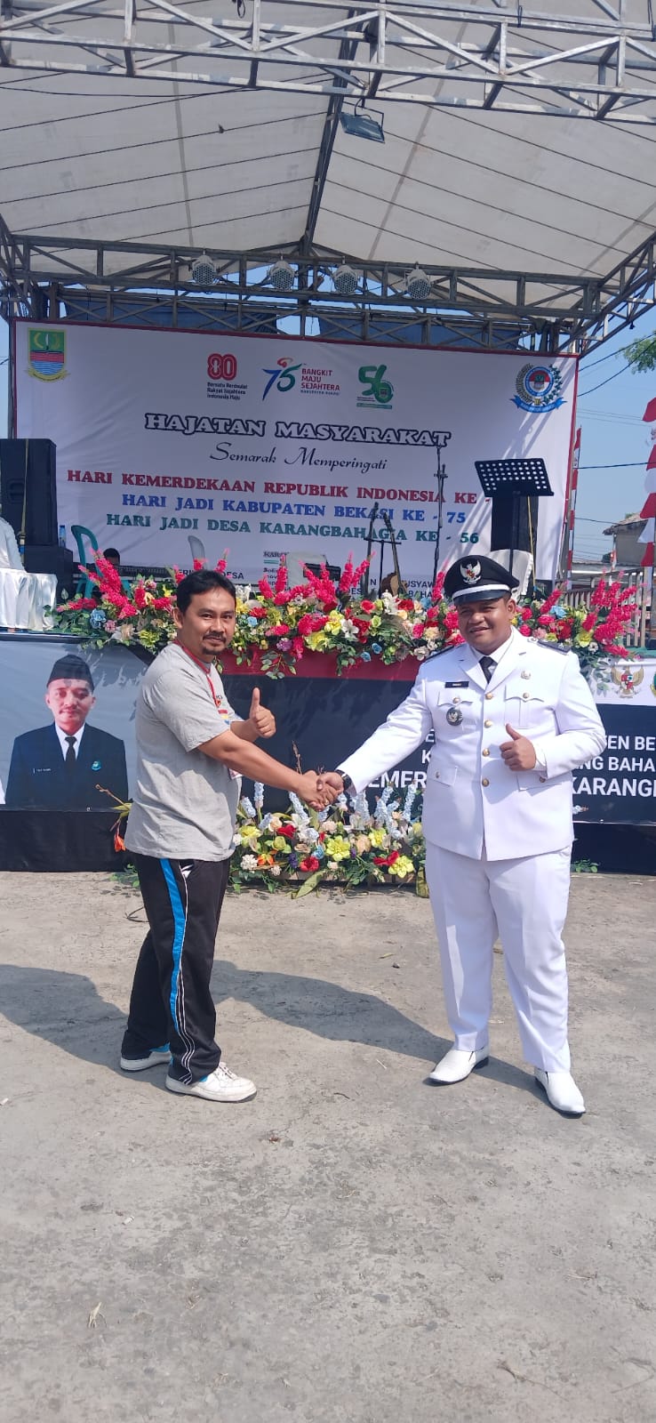 Potret Semarak Kemeriahan Hari Jadi Desa Karangbahagia ke-69 di HUT Ri ke-80