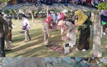 IGTKI kecamatan Lumajang Tabur Bunga ke TMP, Memperingati HUT RI ke-80 IGTKI kecamatan Lumajang Tabur Bunga ke TMP, Memperingati HUT RI ke-80