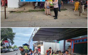 Polres PALI Gelar Gerakan Pangan Murah di Penukal, 10 Ton Beras Ludes Terjual
