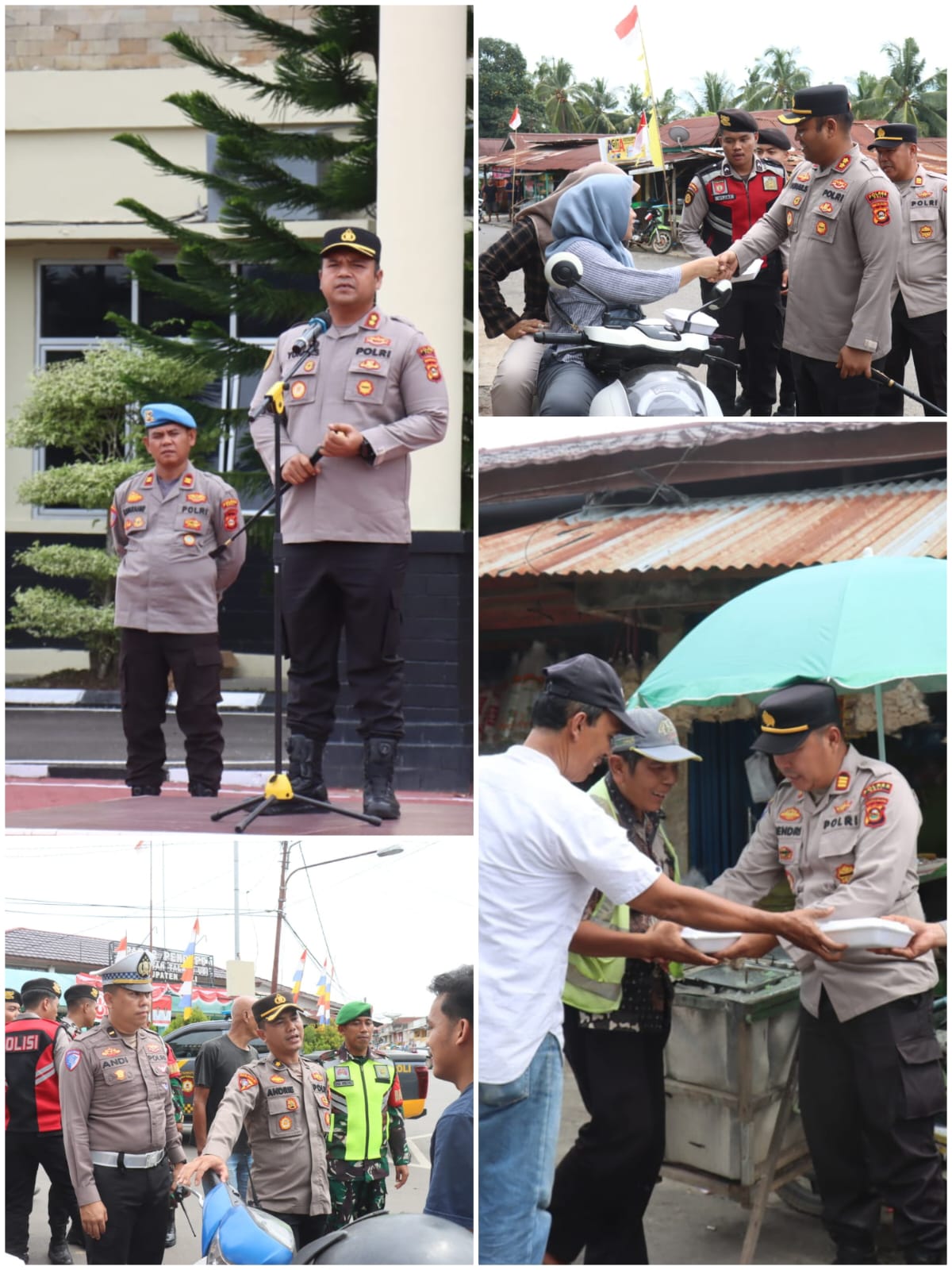 Polres PALI Gelar Patroli Skala Besar, Kapolres: "Kami Pastikan Situasi Aman dan Masyarakat Tidak Terprovokasi"