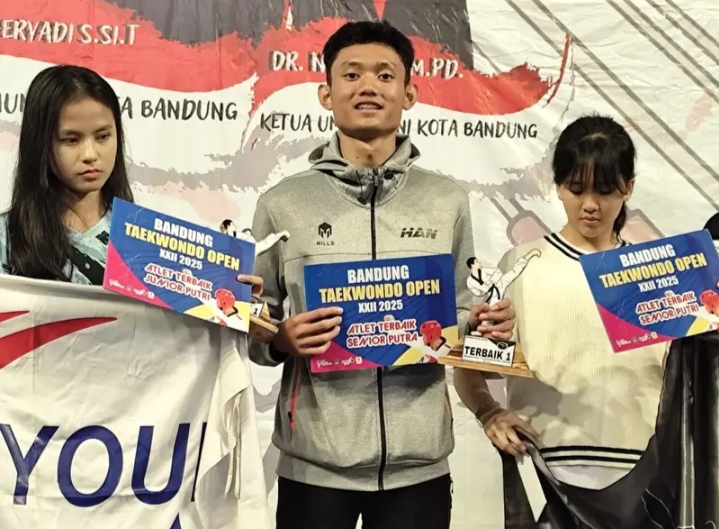 Atlet Platcab Taekwondo Kota Cimahi Raih 6 Medali Emas 3 Perak dan 4 Perungu di Kejuaraan Bandung Taekwondo Open 2025