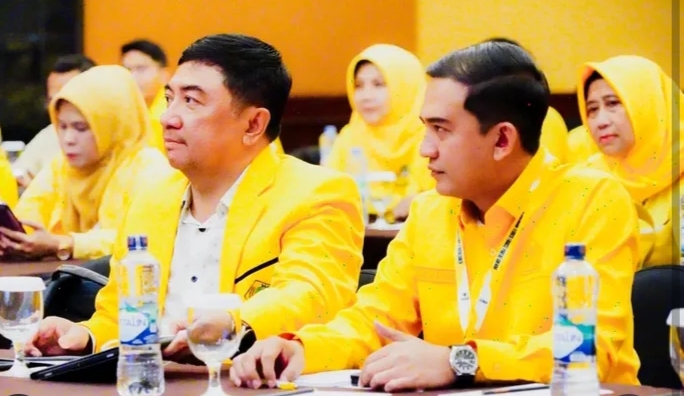 Bimtek Partai Golkar Jabar, Abdus Syakur Sampaikan Paparannya