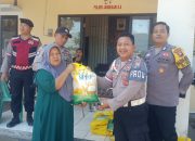 Jajaran Polsek Jambesari  Darussholah Gelar Gerakan Pangan Murah Pada Masyarakat Sekitar
