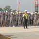 Upacara HUT RI ke-80 di Proyek Tol Japek Selatan II B