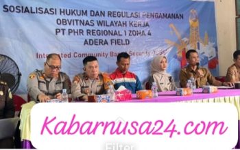 Sosialisasi Hukum dan Regulasi Pengamanan Obvitnas di Adera Field, Kapolres PALI Tekankan Pentingnya Sinergi