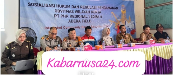 Sosialisasi Hukum dan Regulasi Pengamanan Obvitnas di Adera Field, Kapolres PALI Tekankan Pentingnya Sinergi
