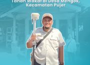 BPN Bondowoso Lakukan Pengukuran Tanah Wakaf di Desa Mengok, Kecamatan Pujer