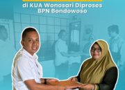 Berkas AIW KUA Wonosari dalam Proses Penanganan