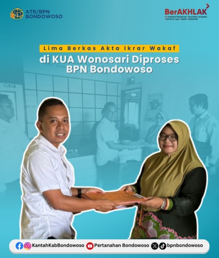 Berkas AIW KUA Wonosari dalam Proses Penanganan