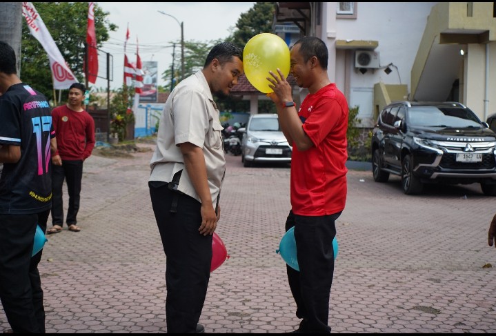 Semarak HUT ke-80 RI, BPN Bondowoso Gelar Lomba Tradisional yang Penuh Keceriaan