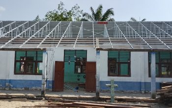 Di duga Mark Up, Rehabilitasi SMP Negeri 4 Talang Ubi Menjadi Sorotan LSM PMP