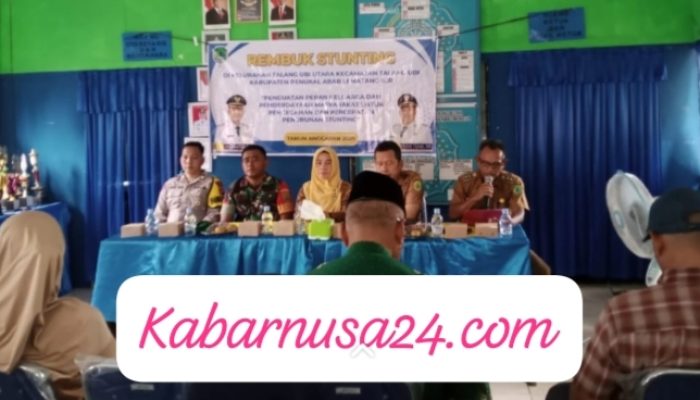 Perkuat Sinergi, Polsek Talang Ubi Dukung Rembuk Stunting di Kelurahan Talang Ubi Utara