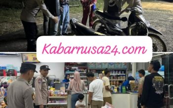 Polsek Talang Ubi Gelar KRYD, Tekan Potensi Gangguan Kamtibmas dan Pelanggaran Lalu Lintas