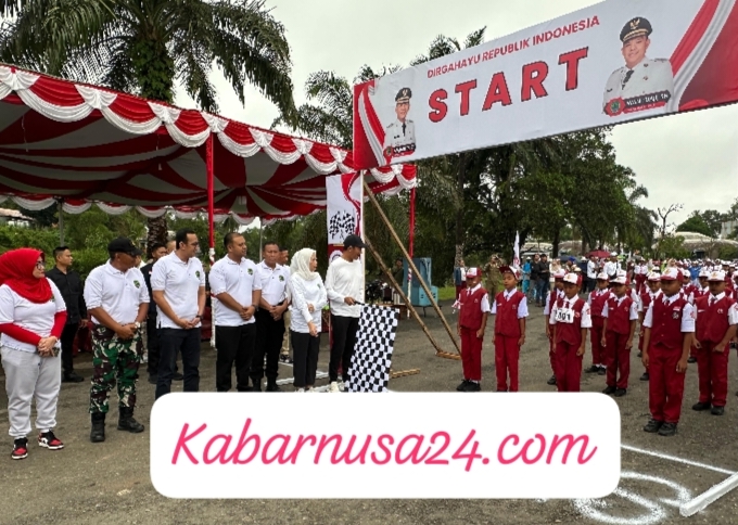 PALI Semarakkan HUT ke-80 RI: Ribuan Peserta Meriahkan Gerak Jalan dan Karnaval, Polres Pastikan Keamanan Maksimal