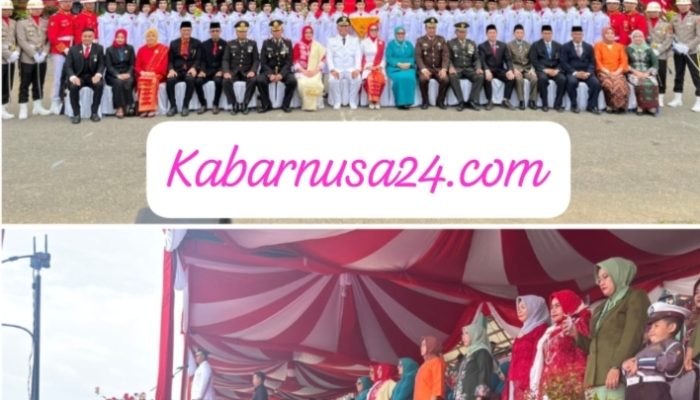 Upacara Penurunan Bendera HUT RI ke-80 di PALI Berlangsung Khidmat dan Penuh Nasionalisme