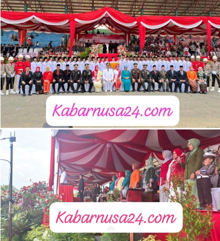 Upacara Penurunan Bendera HUT RI ke-80 di PALI Berlangsung Khidmat dan Penuh Nasionalisme