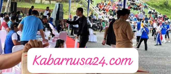 Jalan Santai HUT ke-27 PAN di PALI Berlangsung Meriah, Polres PALI Pastikan Keamanan Kondusif